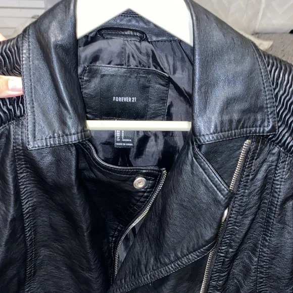 Forever 21 biker jacket - Picture 2 of 5